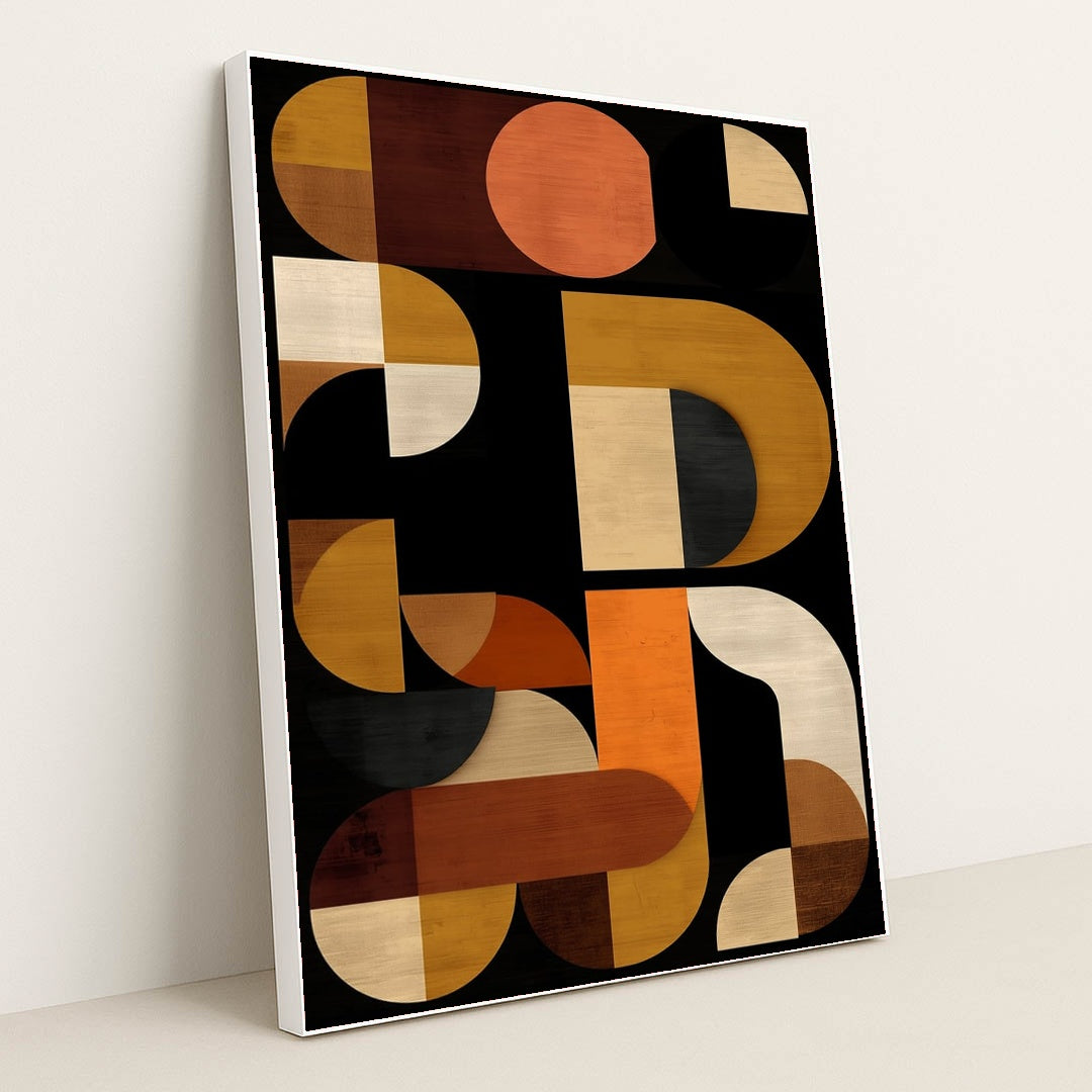 Sunset Jigsaw by Axel Carrera - White Frame Stretchiez