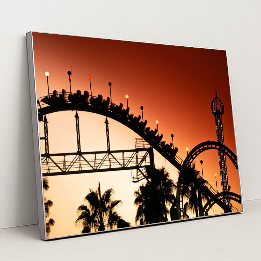Sunset Rush by iStrfry - Silver Frame Stretchiez