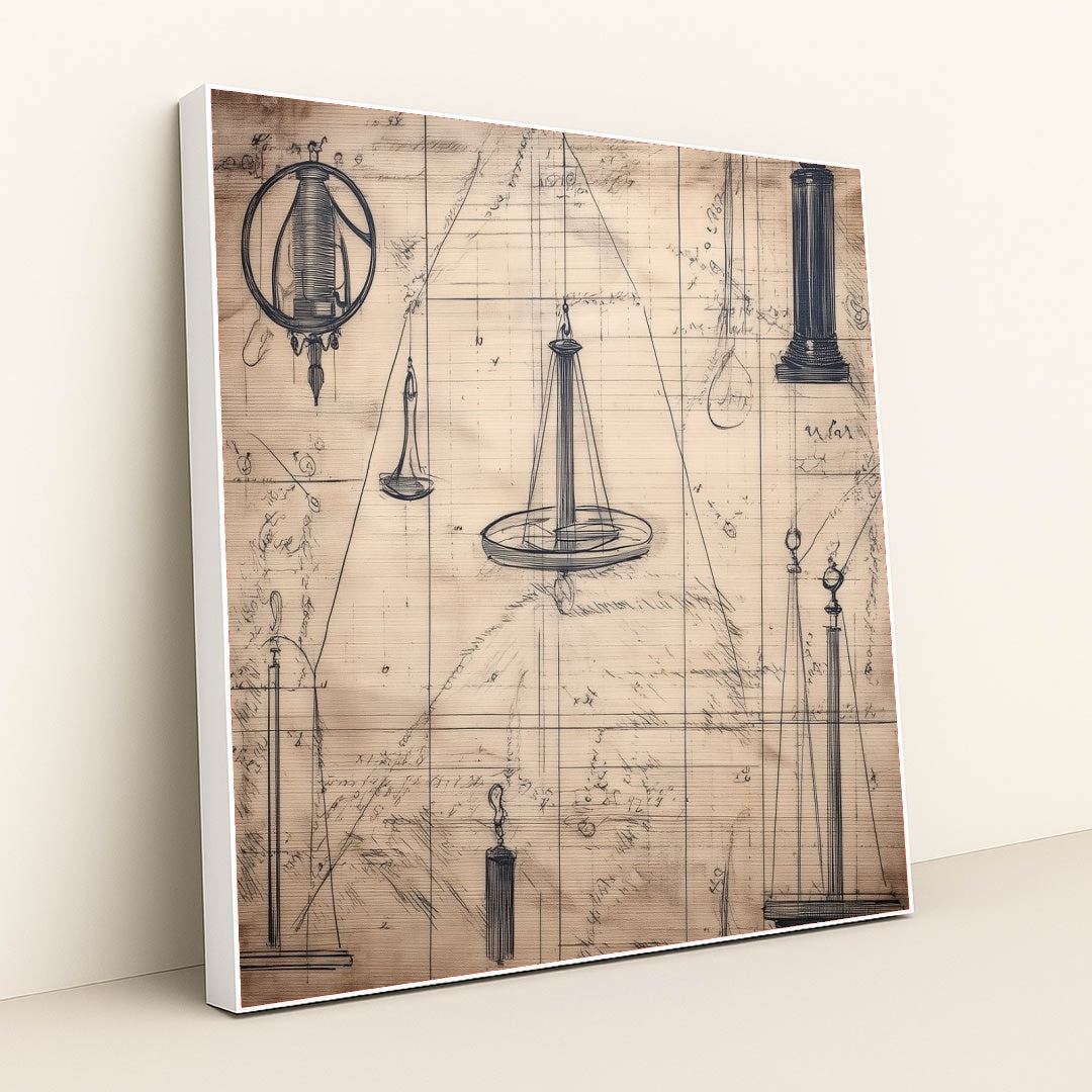 Suspension Studies by Seven Akins - White Frame Stretchiez