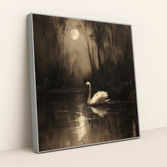 Swan's Nocturne by Seven Akins - Silver Frame Stretchiez