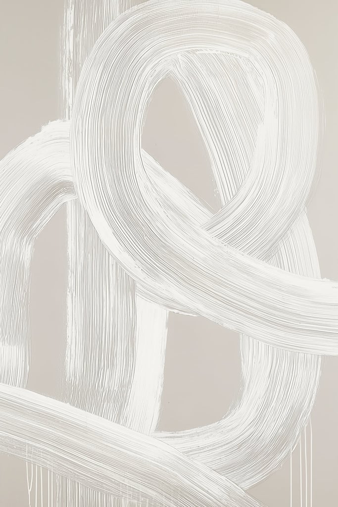 Swirling Tranquility Abstract by Celeste