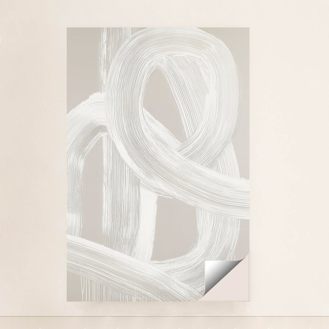 Swirling Tranquility Abstract by Celeste - Peeliez