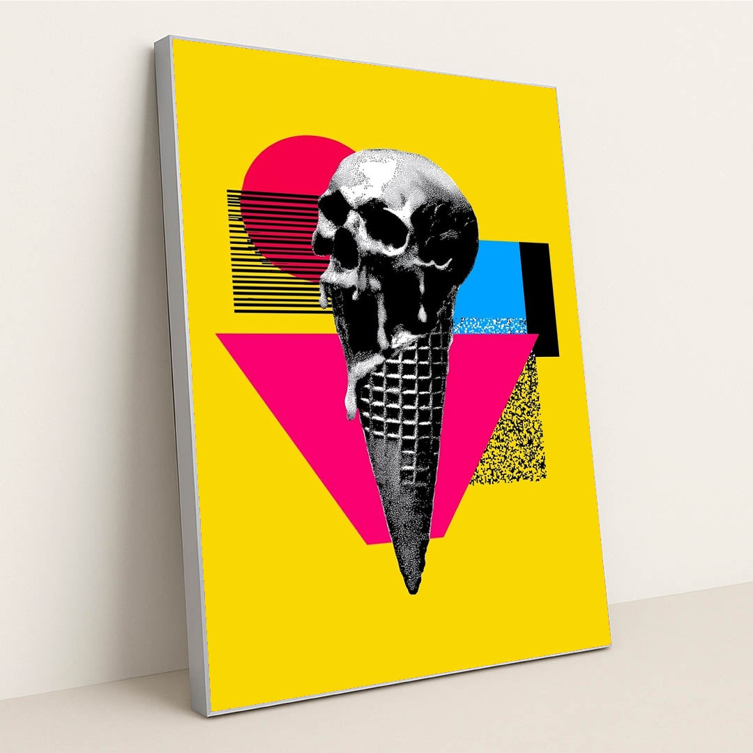 Taste Of Death IV by Monica Coop - Silver Frame Stretchiez