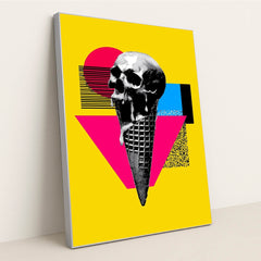 Taste Of Death IV by Monica Coop - Silver Frame Stretchiez