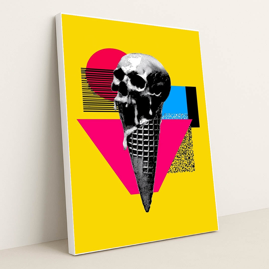 Taste Of Death IV by Monica Coop - White Frame Stretchiez