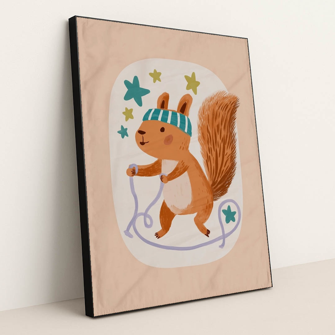 The Acorn Athlete by Melissa King - Black Frame Stretchiez