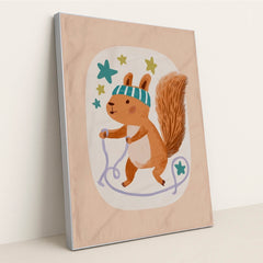 The Acorn Athlete by Melissa King - Silver Frame Stretchiez