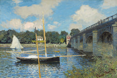 The Bridge at Argenteuil (1874) by Claude Monet