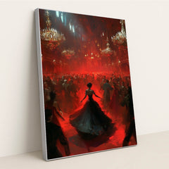 The Crimson Waltz by Seven Akins - Silver Frame Stretchiez