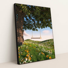 The Daydream Tree by George C - Black Frame Stretchiez