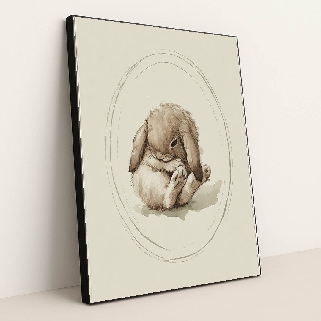 The Fluffiest Friend by Anna Stone - Black Frame Stretchiez