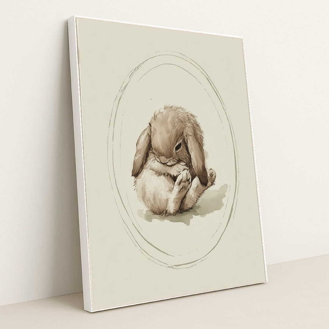 The Fluffiest Friend by Anna Stone - White Frame Stretchiez