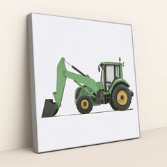 The Green Machine by Melissa King - Silver Frame Stretchiez