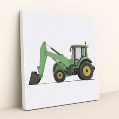 The Green Machine by Melissa King - White Frame Stretchiez