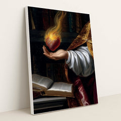 The Incandescent Vow by Seven Akins - White Frame Stretchiez