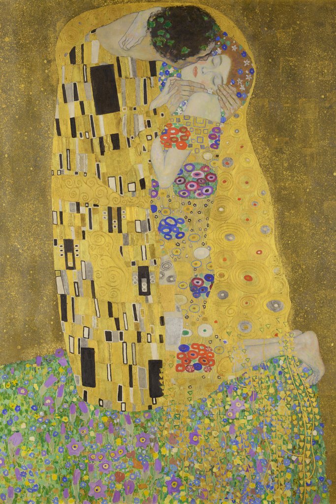 The Kiss by Gustav Klimt