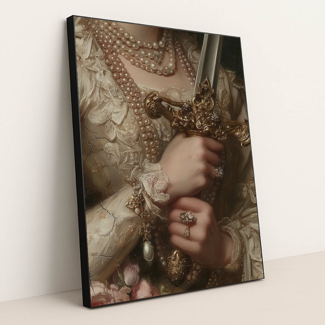 The Lady's Gauntlet by Seven Akins - Black Frame Stretchiez
