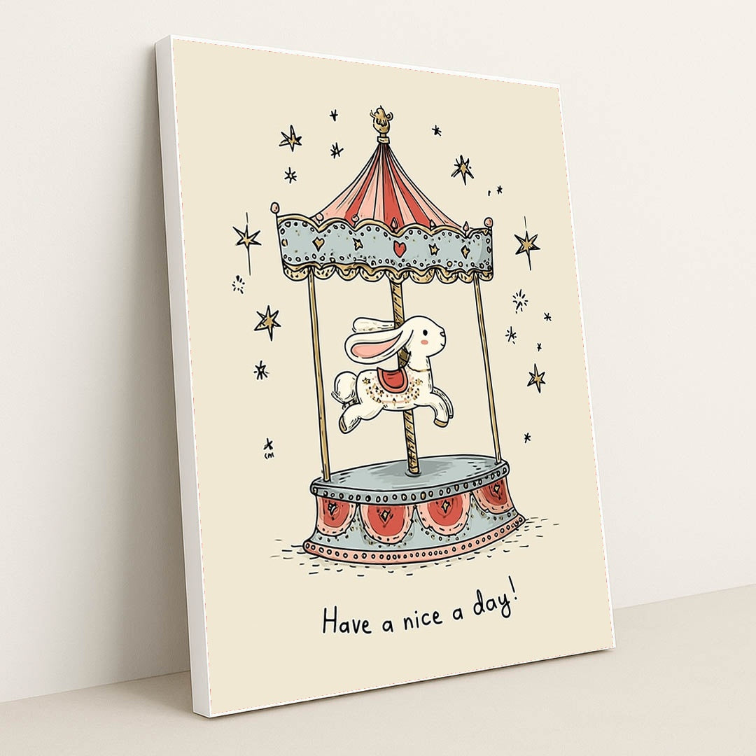 The Littlest Rider by Melissa King - White Frame Stretchiez