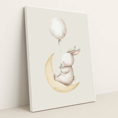 The Lunar Lullaby by Melissa King - White Frame Stretchiez