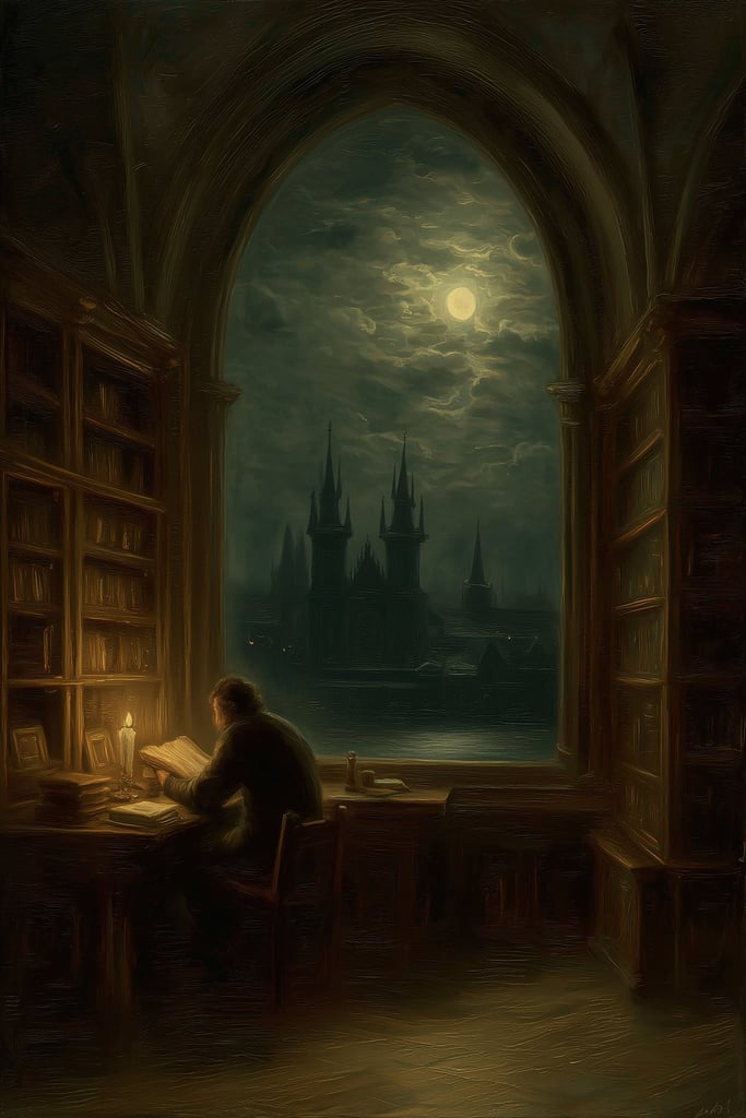 The Night Scholar by Seven Akins