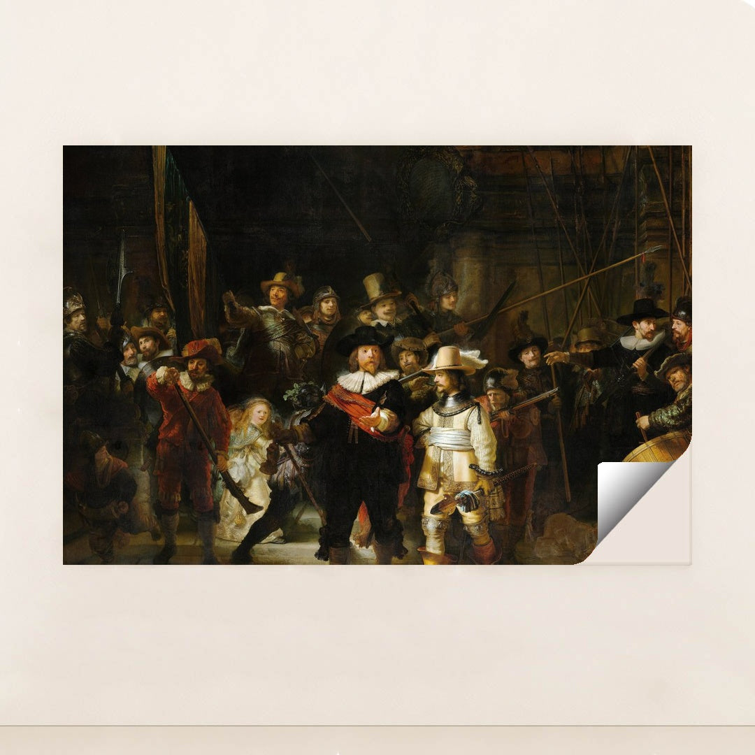 The Night Watch by Rembrandt van Rijn - Peeliez
