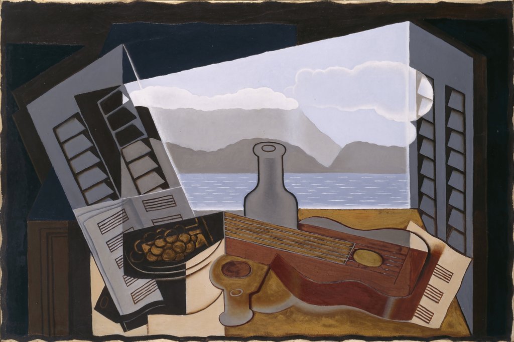 The Open Window (1921) by Juan Gris