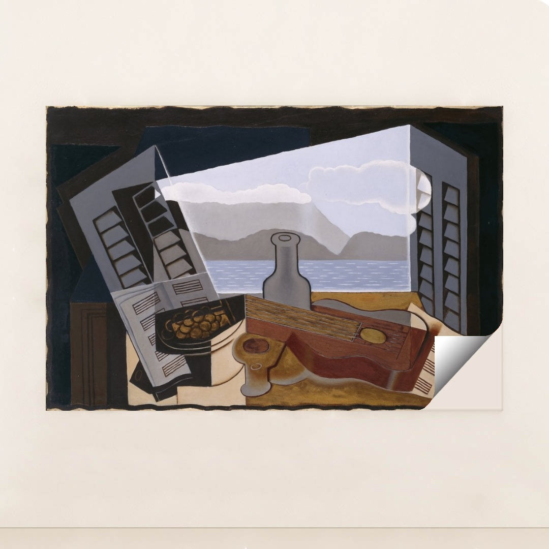 The Open Window (1921) by Juan Gris - Peeliez