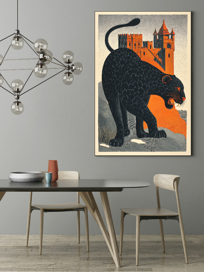 The Panther Below the Spires by CB Designs - Mockup 1