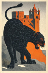 The Panther Below the Spires by CB Designs