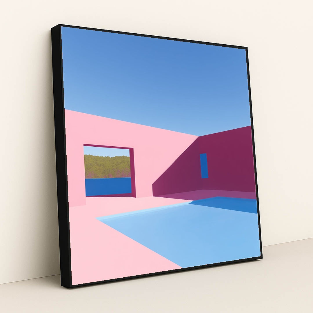 The Poolside Threshold by Azalea - Black Frame Stretchiez