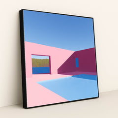 The Poolside Threshold by Azalea - Black Frame Stretchiez