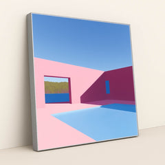 The Poolside Threshold by Azalea - Silver Frame Stretchiez