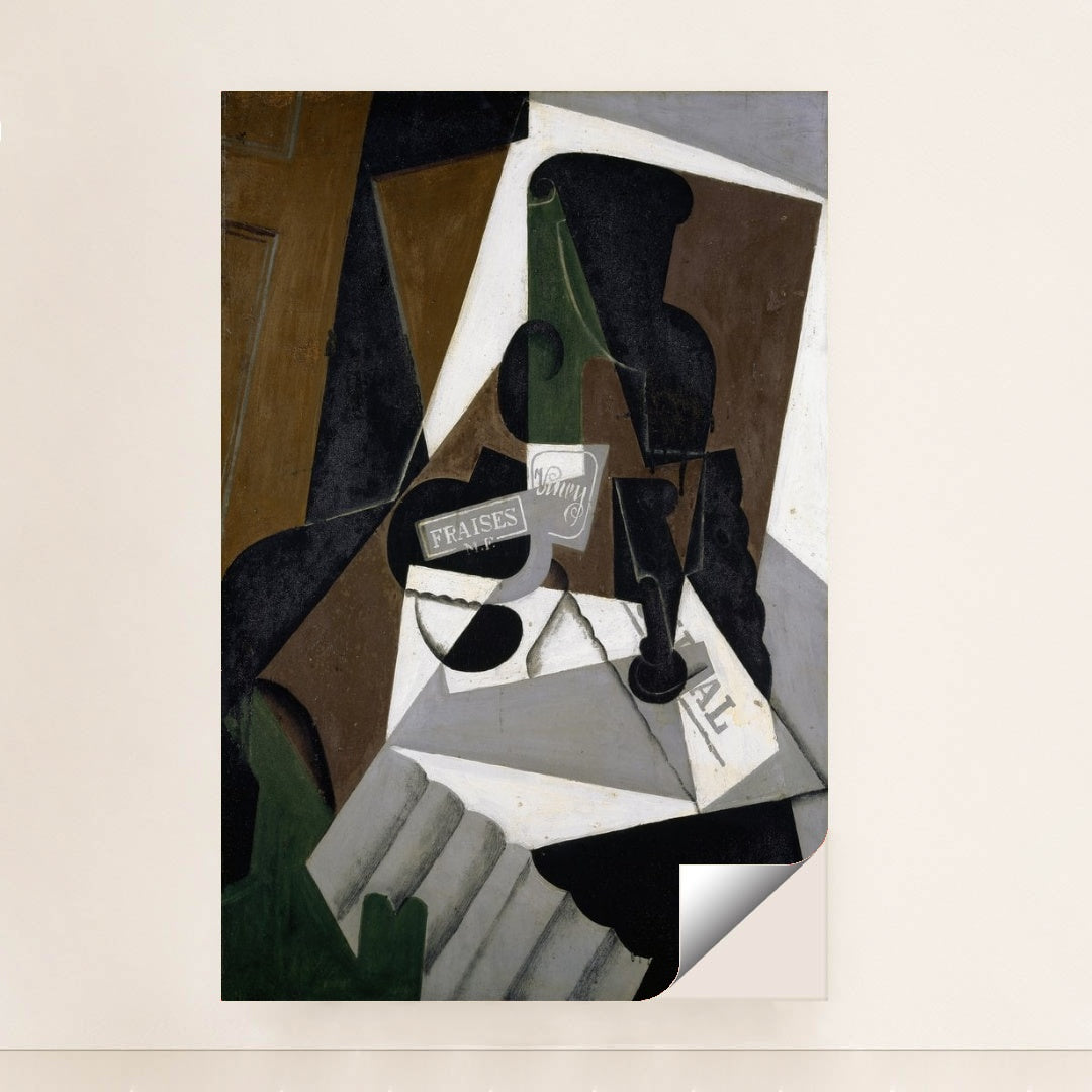 The Pot of Strawberry Jam (1917) by Juan Gris - Peeliez