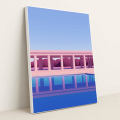 The Realm of Perfect Order by Azalea - White Frame Stretchiez