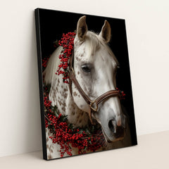 The Red Adornment by Jessica A - Black Frame Stretchiez