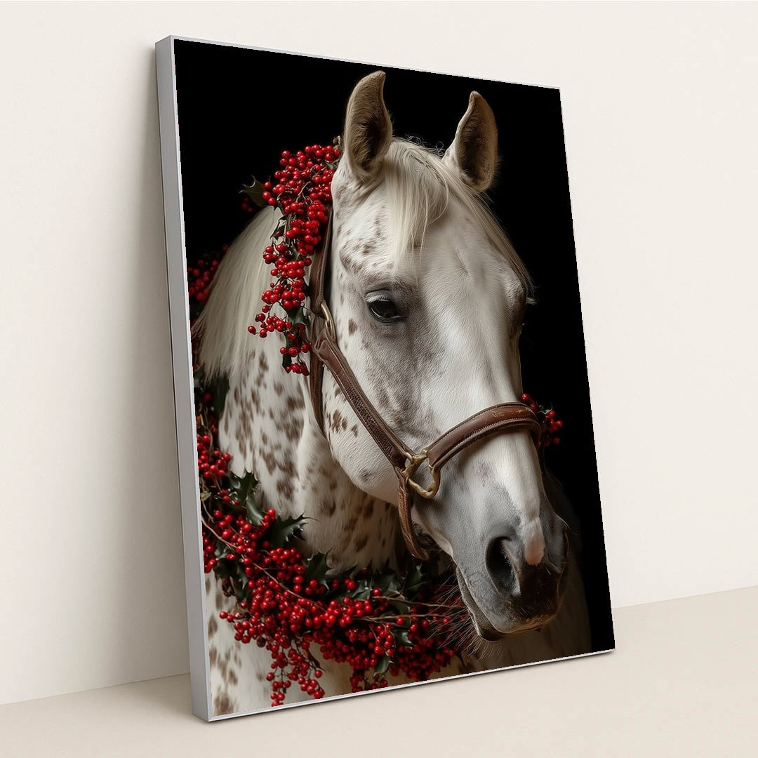 The Red Adornment by Jessica A - Silver Frame Stretchiez