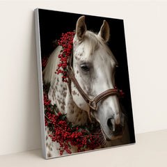 The Red Adornment by Jessica A - Silver Frame Stretchiez