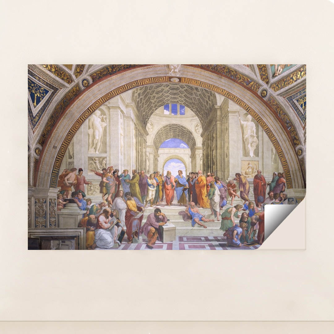 The School of Athens by Raffaello Santi - Peeliez