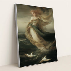 The Sea's Lament by Seven Akins - Silver Frame Stretchiez