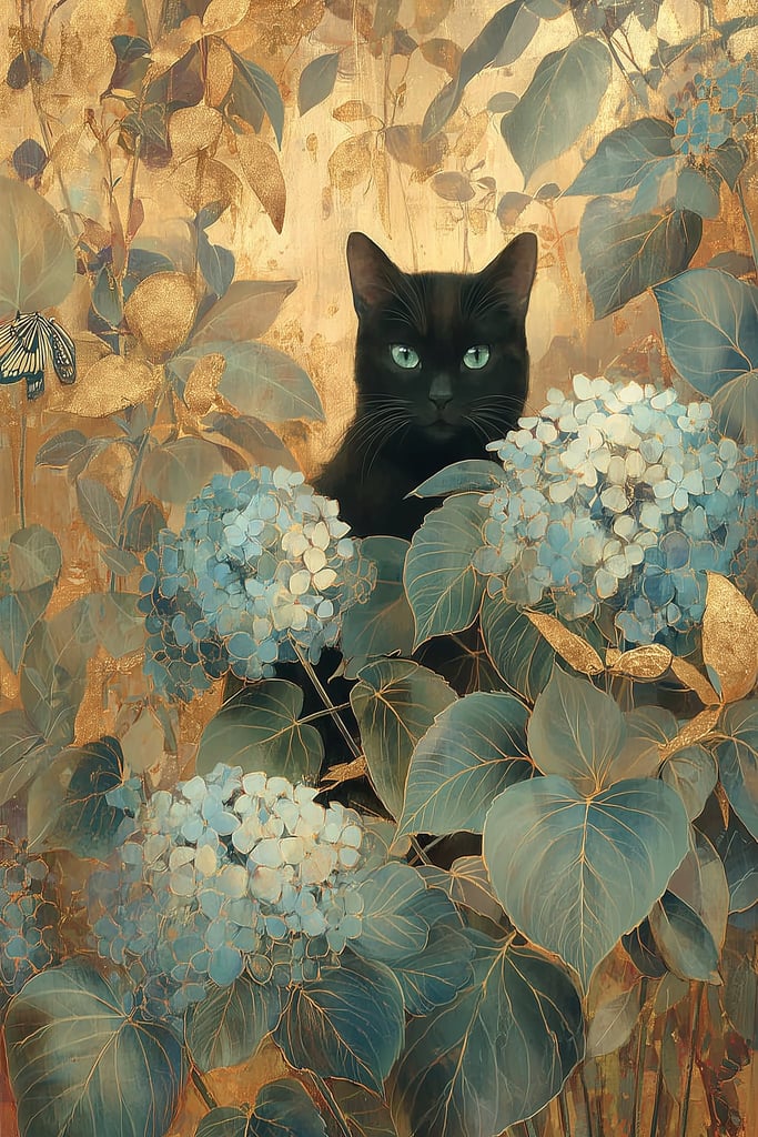 The Secret Garden Cat by Anna Stone