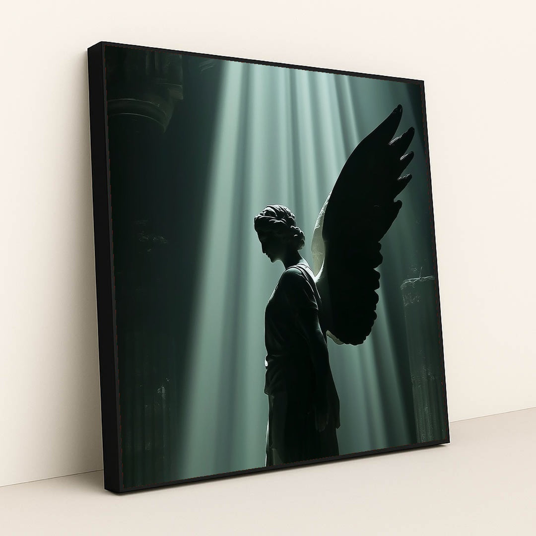 The Silent Sentinel by Seven Akins - Black Frame Stretchiez