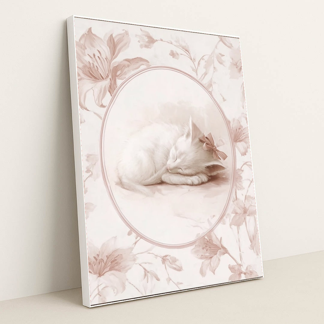 The Smallest Nap by Melissa King - White Frame Stretchiez