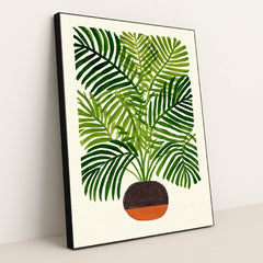 The Spotted Planter by Bailey Adams - Black Frame Stretchiez