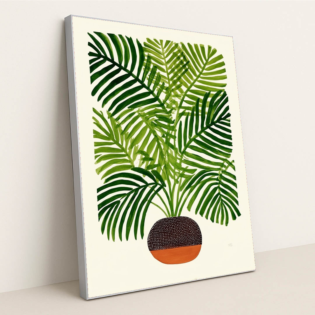The Spotted Planter by Bailey Adams - Silver Frame Stretchiez