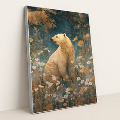 The Starry Bear by Anna Stone - Silver Frame Stretchiez