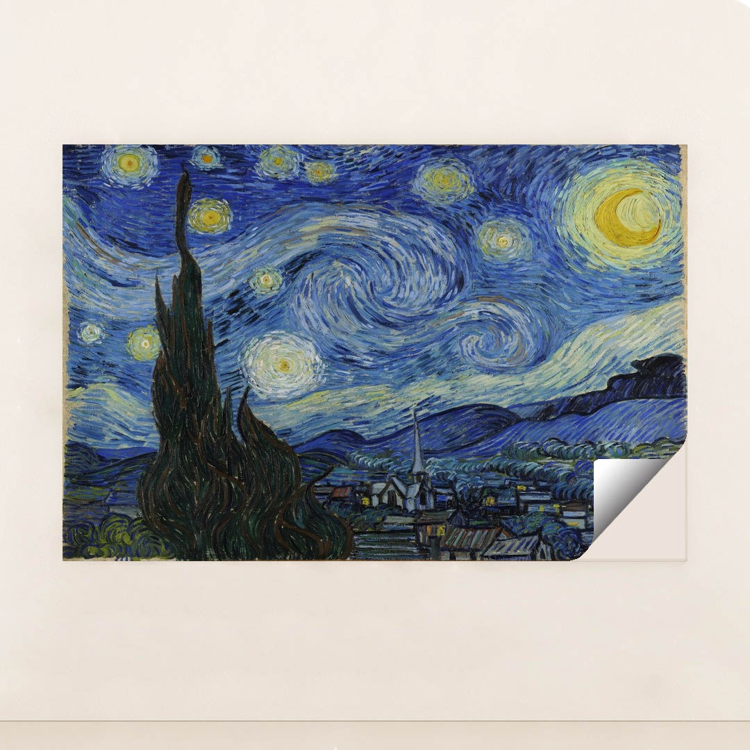 The Starry Night by Vincent Van Gogh - Peeliez