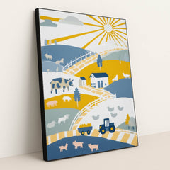 The Sunny Shepherd by Melissa King - Black Frame Stretchiez