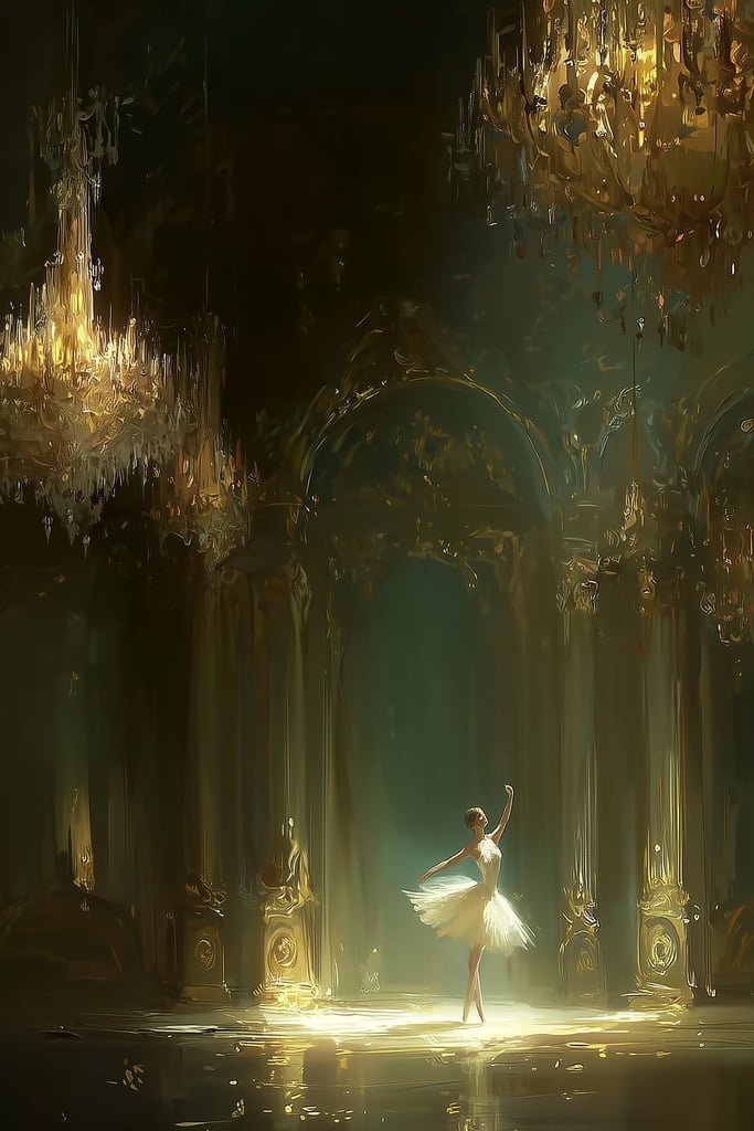 The Swan in Shadow by Seven Akins