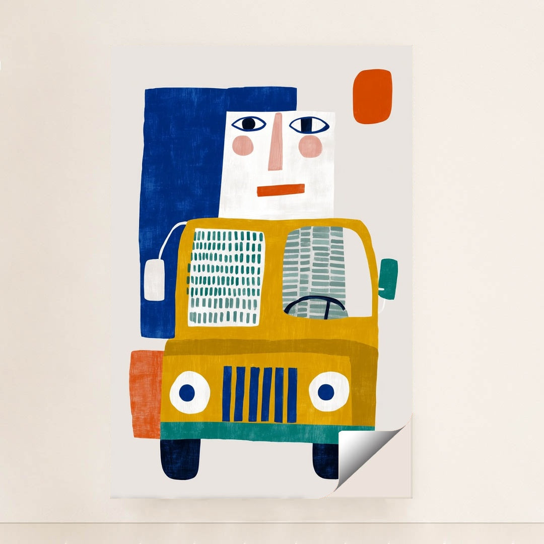 The Traveler in the Yellow Truck by Anna Stone - Peeliez