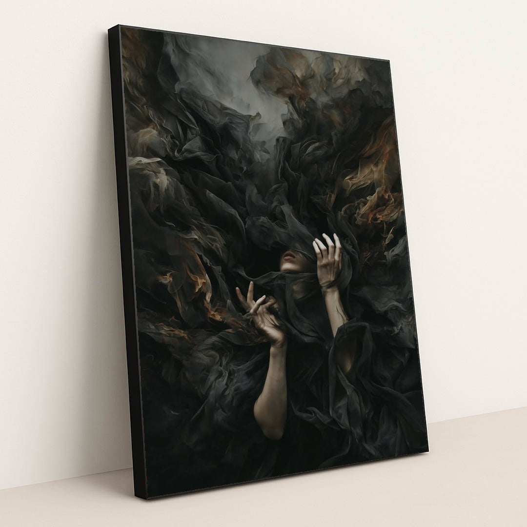 The Tulle Abyss by Seven Akins - Black Frame Stretchiez